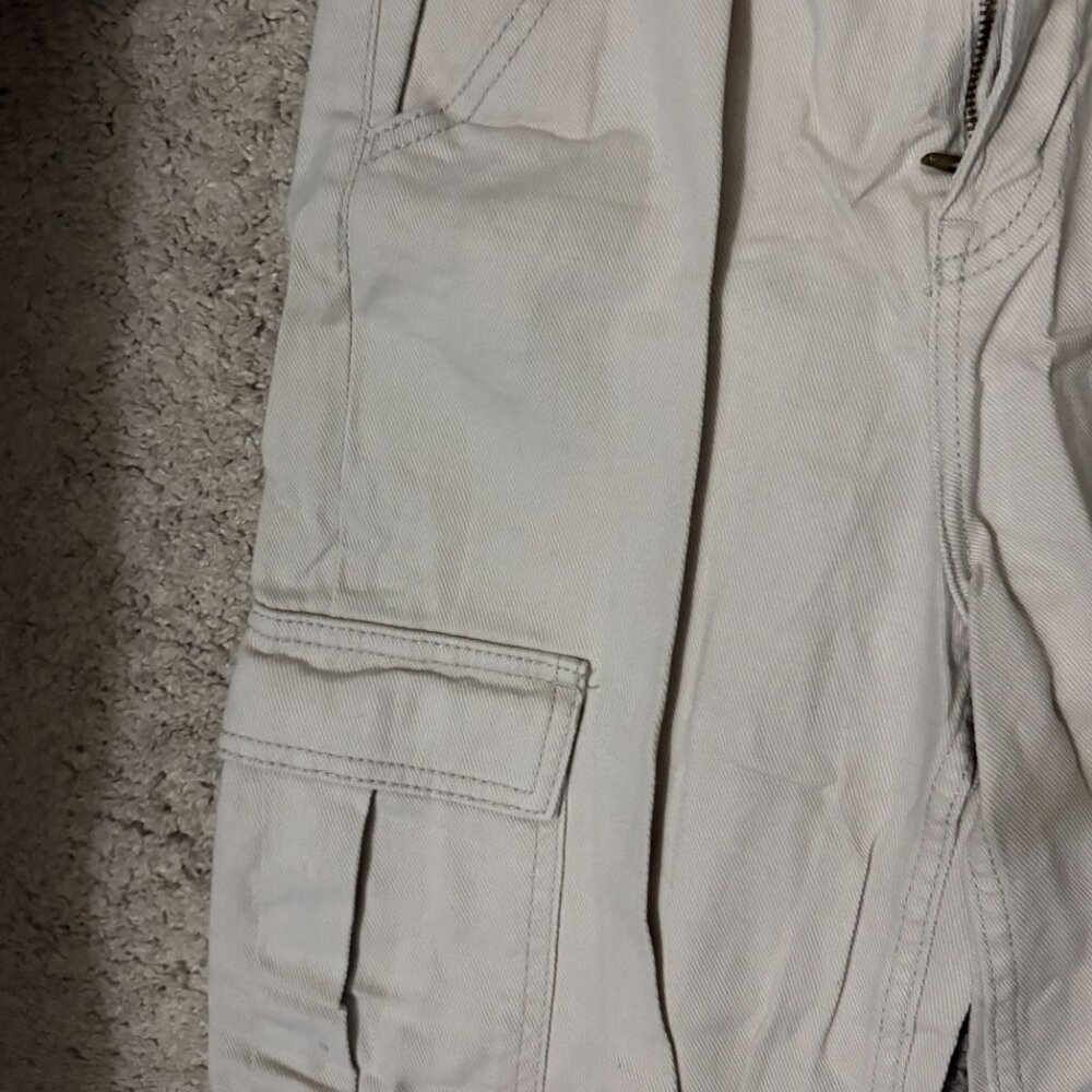 H&M Cream Cargo Pants - Picture 4 of 5